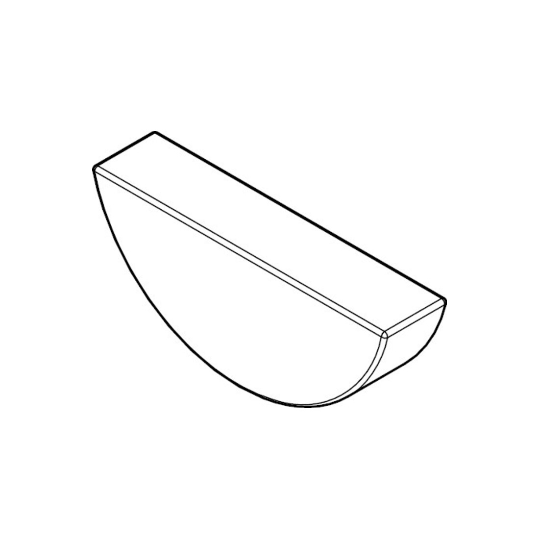DIN 6888 Clavette plate, ST C45K 2x3,7 H x P