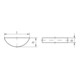 DIN 6888 Clavette plate, ST C45K 5x9 HP-1