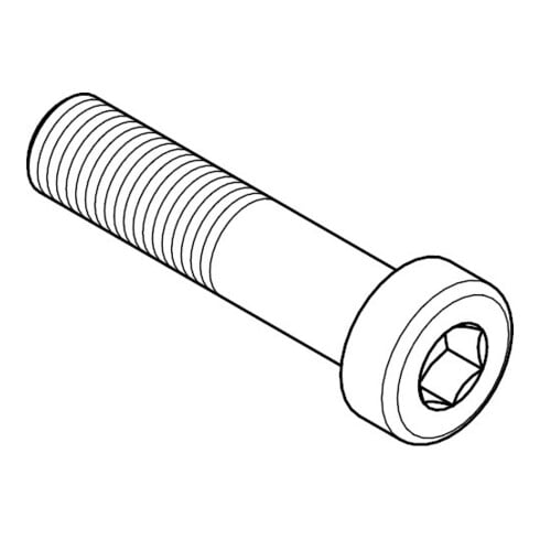 DIN 6912 Zylinderschraube mit Innensechskant, Edelstahl A4 M12x70 HP
