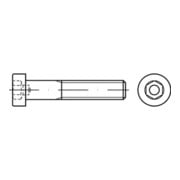 DIN 6912 Zylinderkopf-Schaftschraube niedrige Form Edelstahl A4 blank Innensechskant