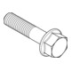 DIN 6921 Sechskantschraube mit Flansch, 10.9 galZn getemp. M12x35 HP-3