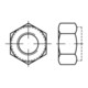 DIN 6924 Selbstsichernde Sechskantmutter, Edelstahl, blank A 2-1