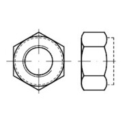 DIN 6924 Sechskantmutter mit Polyamidklemmteil, Edelstahl A4 M24 HP