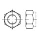 DIN 6925/ISO 7042 Selbstsichernde Sechskantmutter M 12 x 1,75 Stahl zinklamellenbeschichtet