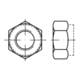 DIN 6925/ISO 7042 Selbstsichernde Sechskantmutter M 18 x 2,5 Stahl galvanisch verzinkt