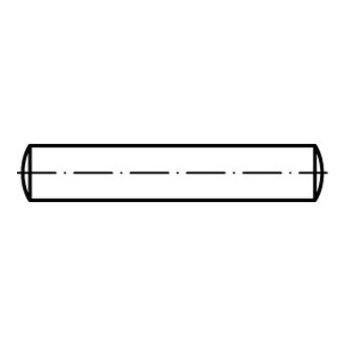 DIN 7 Zylinderstifte 1.4305 10 m6 x 40 rostfreiei A 1 S