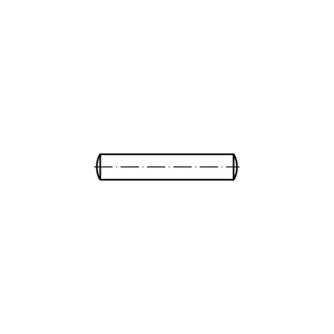 DIN 7 Zylinderstifte A 4 3 m6 x 12 A 4 S