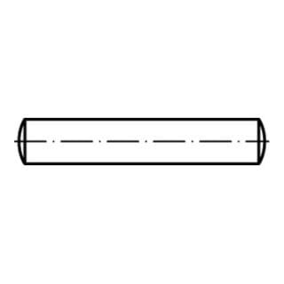 DIN 7 Zylinderstifte, Edelstahl