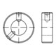 DIN 705 Stellring, leichte Reihe, ST 120 HP-1