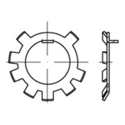 DIN 70952 Sicherungsblech für Nutmutter