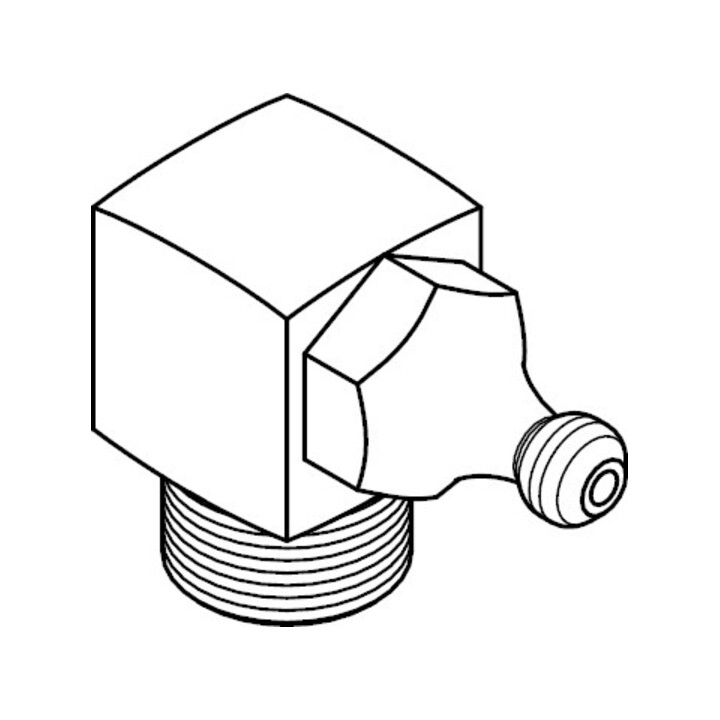 DIN 71412 Graisseur conique, 5,8 galZn C H3/M8x1,25 HP