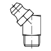 DIN 71412 Kegelschmiernippel galv. verzinkt Form B-M