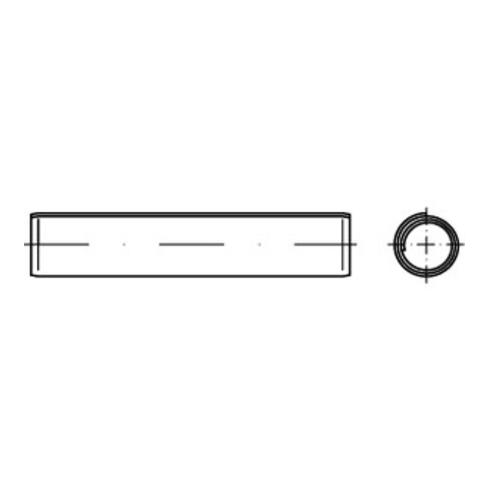 DIN 7343/ISO 8750 Spiralspannstift, Federstahl rostfrei