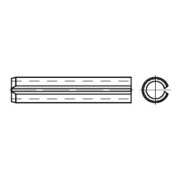 DIN 7346 Spannstift (Spannhülse), leichte Ausführung, FST 3x6 HP