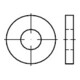 DIN 7349 Rondelle pour vis avec goupilles de serrage lourdes, inox A2 100HV 10,5 P-1