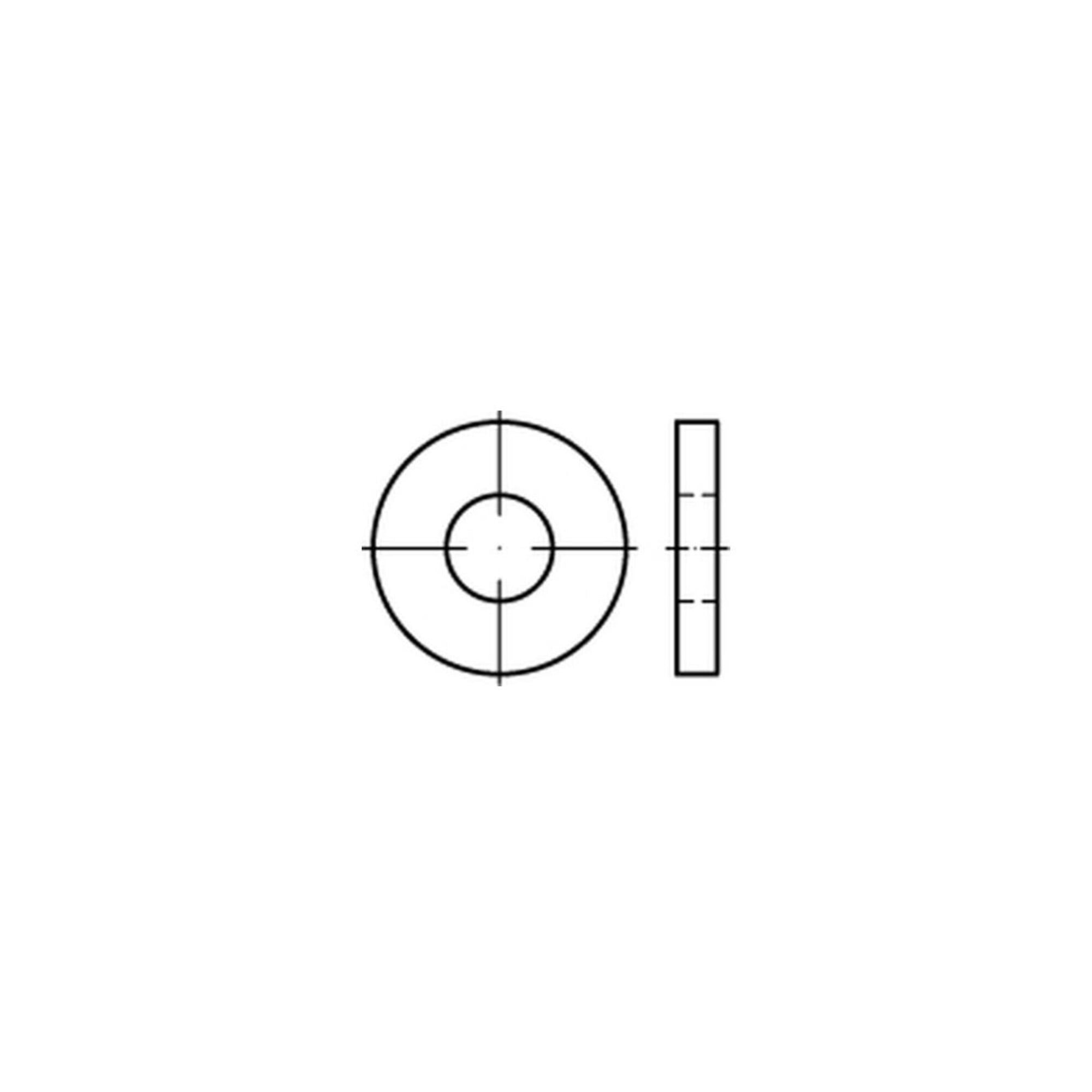 DIN 7349 Scheibe Stahl 200 HV 8,4mm ; Industrial Quality Supplies