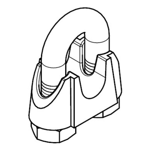 DIN 741 (anc.) A2 2 mm/M5 1/4 HP