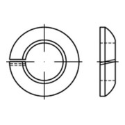 DIN 74361 Federringe Form C