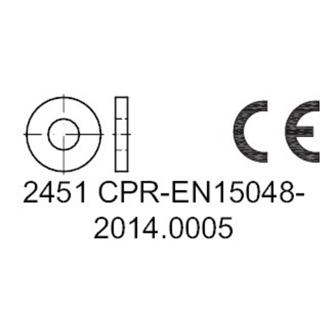 DIN 7500 Gewindefurchende Schraube, ST galZn ISR CE M6x35 HP