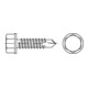 DIN 7504 Bohrschraube, ST galZn K 6,3x110 HP-1
