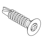 DIN 7504 Bohrschraube, ST galZn O (alt P) ISR 3,9x13HP-3