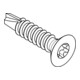 DIN 7504 Bohrschraube, ST galZn O (alt P) ISR 6,3x60HP-3