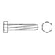 DIN 7513 Sechskant-Schneidschraube, ST galZn A M8x35 HP-1