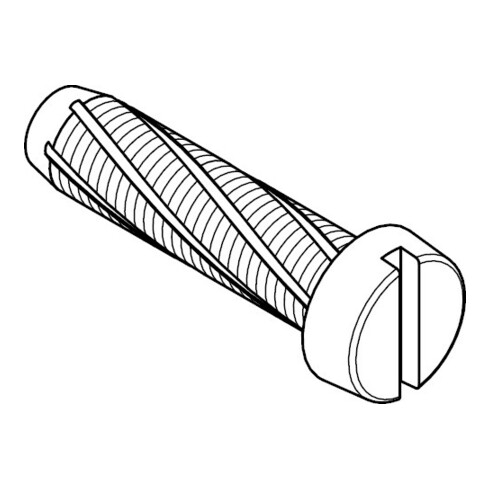 DIN 7513 Sechskant-Schneidschraube, ST galZn B M3x6 HP
