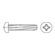 DIN 7516 Linsensenk-Schneidschraube, ST galZn A -H M8x40 HP-1