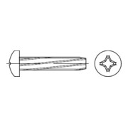 DIN 7516 Linsensenk-Schneidschraube, ST galZn A -H M8x40 HP
