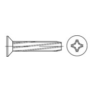 DIN 7516 Linsensenk-Schneidschraube, ST galZn D -H M6x35 HP