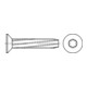 DIN 7516 Linsensenk-Schneidschraube, ST galZn DE ISR M6x12 HP-1