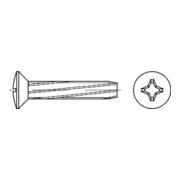 DIN 7516 Linsensenk-Schneidschraube, ST galZn E -H M5x10 HP