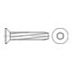 DIN 7516 Vis à tête fraisée à empreinte lentille, ST galZn DE ISR M4x20 HP-1