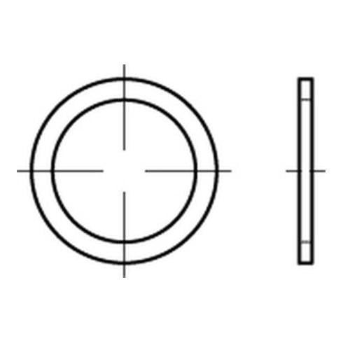 DIN 760 Flachdichtringe Cu A 27 x 32 x 2 Cu S