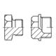 DIN 7604 Form A Sechskant-Verschlussschraube Feingewinde VG M10x1 Stahl 5.8 blank m. Bund