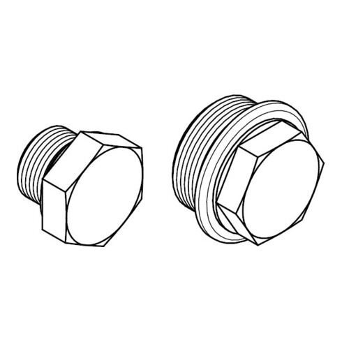 DIN 7604 Vis de fixation avec collerette et empreinte hexagonale extérieure, ST A M12x1,5 HP