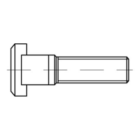 DIN 787/ISO 299 T-Nutenschraube, Stahl 8.8, blank