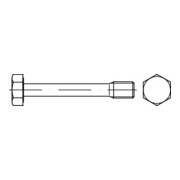 DIN 7964 Vis hexagonale à tige fine, inox A2 K-D1 M10x35/12,5HP