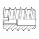 DIN 7965 Einschraubmutter (Schraubdübel), MS M10x30x18,5 HP-1