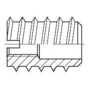 DIN 7965 Einschraubmutter (Schraubdübel), MS M10x30x18,5 HP