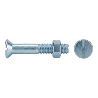 DIN 7969 Senkkopfschraube mit Schlitz
