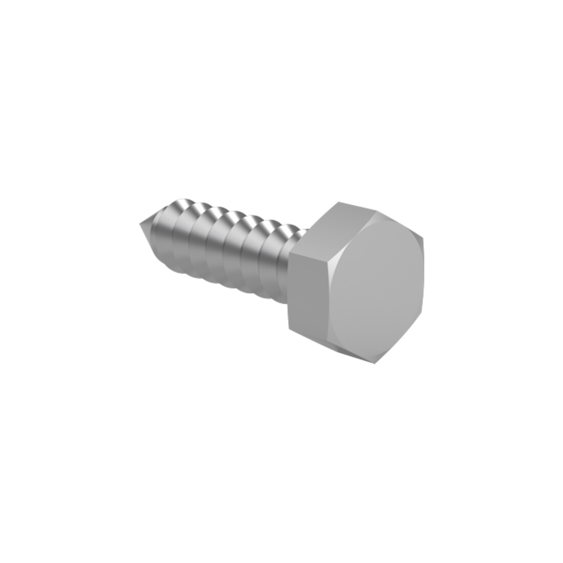 DIN 7976 Blechschraube mit Sechskantkopf, Form C A4 4,2 x 19 mm -C (mit Spitze)