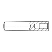 DIN 7978/ISO 8736 Kegelstifte mit Innengewinde Stahl A 10 x 100 S