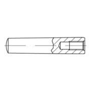 DIN 7978/ISO 8736 Kegelstifte mit Innengewinde Stahl A 10 x 100 S-3