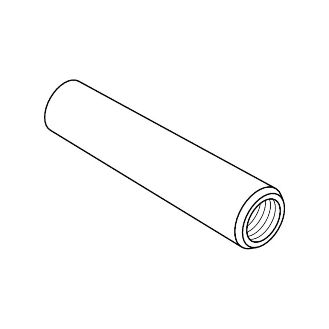 DIN 7978 Kegelstift mit Innengewinde, ST A 10x80 HP