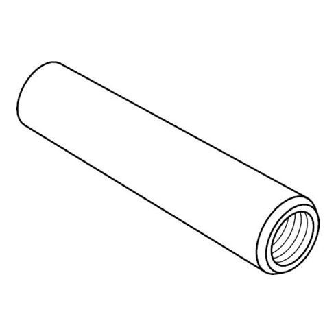 DIN 7978 Kegelstift mit Innengewinde, ST A 6x80 HP