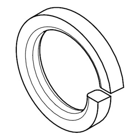 DIN 7980 Federring für Zylinderschrauben, FST galZn 5 HP