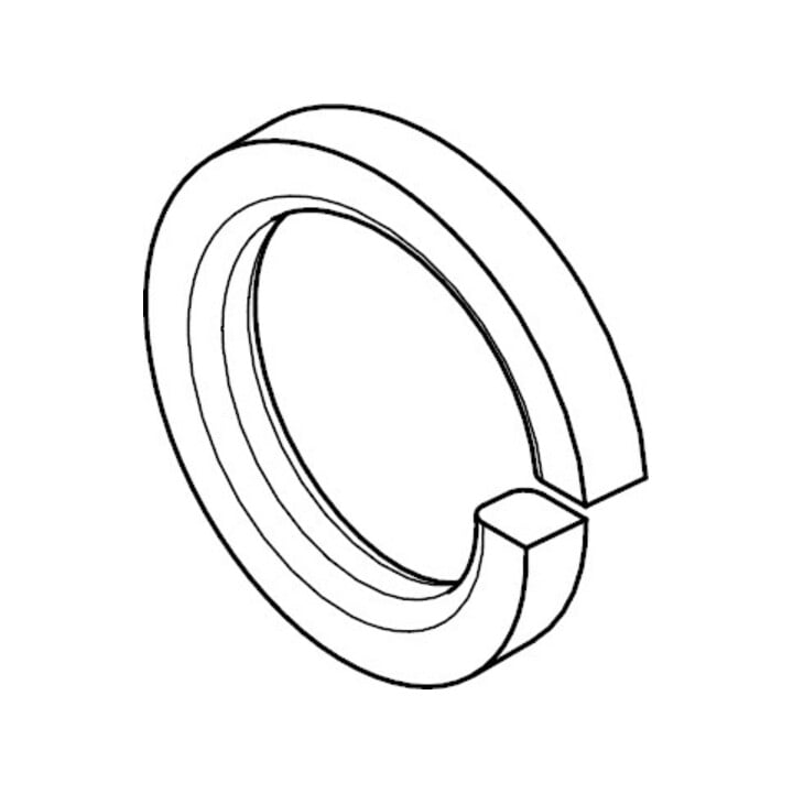 DIN 7980 Rondelle ressort pour vis cylindriques, acier inox A4 16 HP
