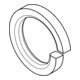 DIN 7980 Rondelle ressort pour vis cylindriques, acier inoxydable A4 8 HP-3